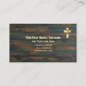 カトリック司教聖職者連絡教会クリスチャン 名刺 (正面)