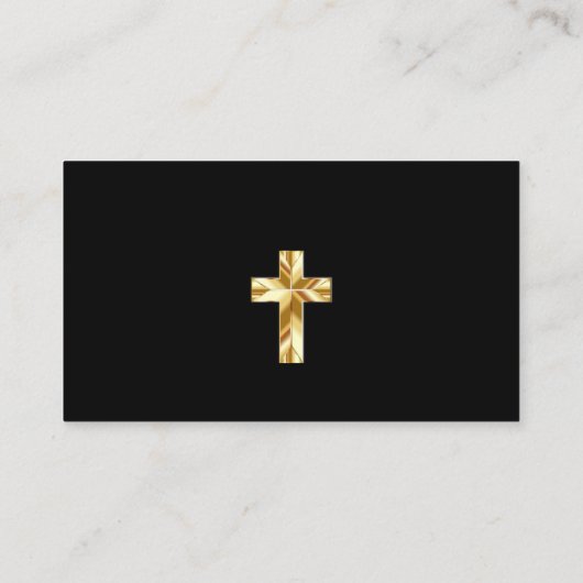 カトリック司教連絡教会聖職者 名刺 (裏面)