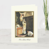 カトリック司祭の勇気付けられる カード (正面)