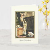 カトリック司祭の勇気付けられる カード (黄色い花)