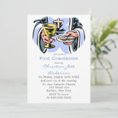 カトリック司祭の第一聖餐式 招待状 (スタンド正面)