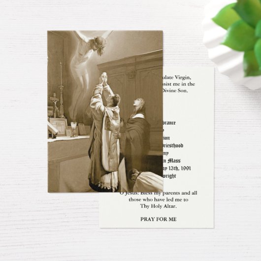 カトリック司祭の聖札 (デスク)