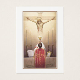 カトリック司祭の聖札