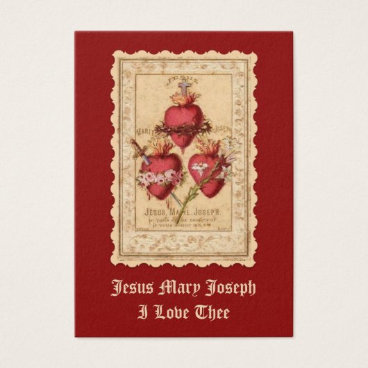 カトリック司祭の聖札 (正面)