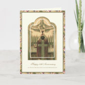 カトリック司祭の記念日の調整ディーコン カード (正面)