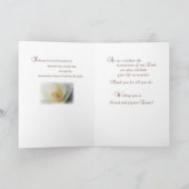 カトリック司祭へのハッピーイースター シーズンカード (内部)