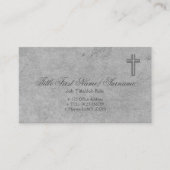 カトリック司祭キリスト教教会の信奉聖職者 名刺 (正面)