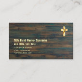 カトリック司祭キリスト教聖職者 名刺 (正面)