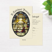 カトリック司祭スピリチュアルブーケホーリーカード (デスク)