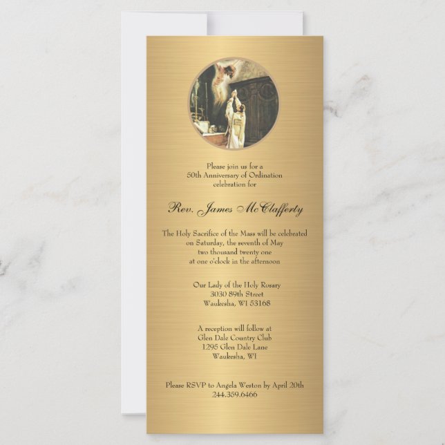 カトリック司祭デアコン叙任記念日 (正面)