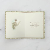 カトリック司祭ファースト・ホリー・コミュニオンサンキュー シーズンカード (内部)