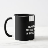 カトリック司祭ブラック聖職者カラー宗教 マグカップ (左)