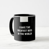 カトリック司祭ブラック聖職者カラー宗教 マグカップ (正面左)