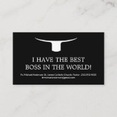 カトリック司祭ブラック聖職者カラー宗教 名刺 (正面)