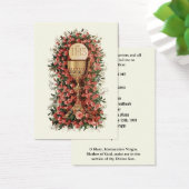 カトリック司祭叙位記念日の神聖なカード (デスク)