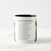 カトリック司祭祈りの言葉詩宗教イエス ツートーンマグカップ (中央)