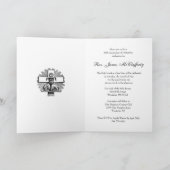 カトリック司祭記念エレガント戒律 カード (内部)