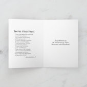 カトリック司祭記念日十字架 カード (内部)