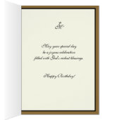 カトリック司祭誕生日祈りの言葉祭壇サーバー (内側 (右))