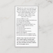 カトリック和解カード 名刺 (裏面)