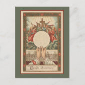 カトリック大司祭ハンズ宗教的 ポストカード (正面)