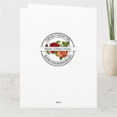 カトリック婚約おめでとうカード付き/祈りの言葉 カード (裏面)