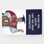 カトリック学校卒業 横断幕 (横)