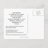 カトリック学校懇親会日付修道院を保存カスタムする 案内ポストカード (裏面)