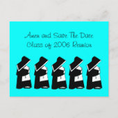 カトリック学校懇親会日付修道院を保存カスタムする 案内ポストカード (正面)