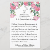 カトリック宗教スピリチュアル聖餐式 (裏面)