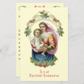 カトリック宗教スピリチュアル聖餐式 (正面/裏面)