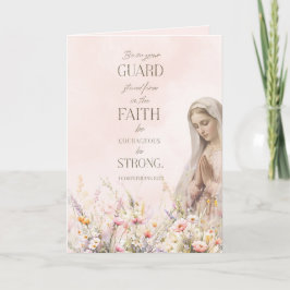 カトリック宗教フローラ聖なる書物、 経典マリア カード