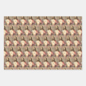 カトリック宗教聖なるハートイエスヴァージンマリア ラッピングペーパーシート (正面3)