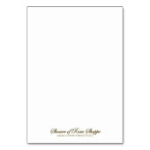 カトリック宗教聖ハートイエス祈りの言葉カード テーブルナンバー (裏面)