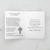 カトリック宗教聖パトリックの日のブラザーカード カード (内部)