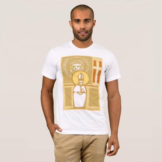 カトリック宗教 Tシャツ (正面フル)