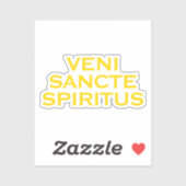 カトリック引用文カスタムカットビニールシール シール (シート)