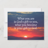 カトリック引用文カード シーズンカード (正面)