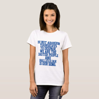 カトリック引用文 |クリスチャン引用文Tシャツ Tシャツ