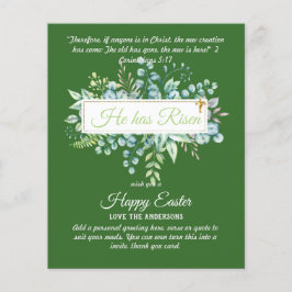 カトリック復活祭カード宗教聖句バイブル引用文