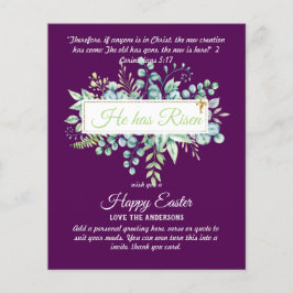 カトリック復活祭カード宗教聖句バイブル引用文