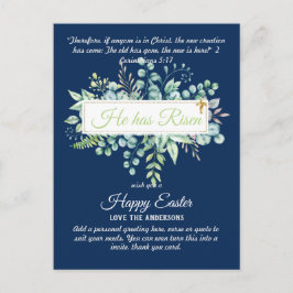 カトリック復活祭カード宗教聖句バイブル引用文 ポストカード