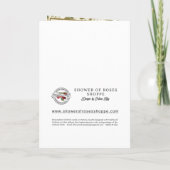 カトリック復活祭祈りの言葉復活祭司祭イエス シーズンカード (裏面)