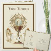 カトリック復活祭祈りの言葉復活祭司祭イエス シーズンカード