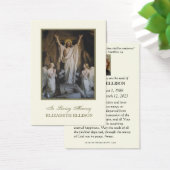 カトリック復活葬式祈りの言葉カード (デスク)