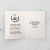 カトリック悔やみや弔慰コンドリアンスヴァージンメアリー カード (内部)