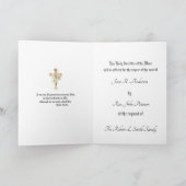 カトリック悔やみや弔慰マサオファーヴァージンメアリーカード カード (内部)