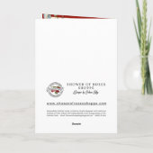 カトリック悔やみや弔慰ヴァージンメアリーイエス聖なる書物、 経典カード カード (裏面)