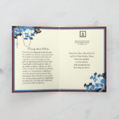 カトリック悔やみや弔慰ヴァージンメアリーイエズスロザリオ カード (内部)