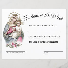 カトリック成績証明書